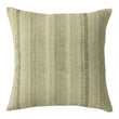 Girone Stripe Green Cushion 50x50cm | Annie Mo's