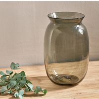 Glass Vase - Smoke 27cm | Annie Mo's