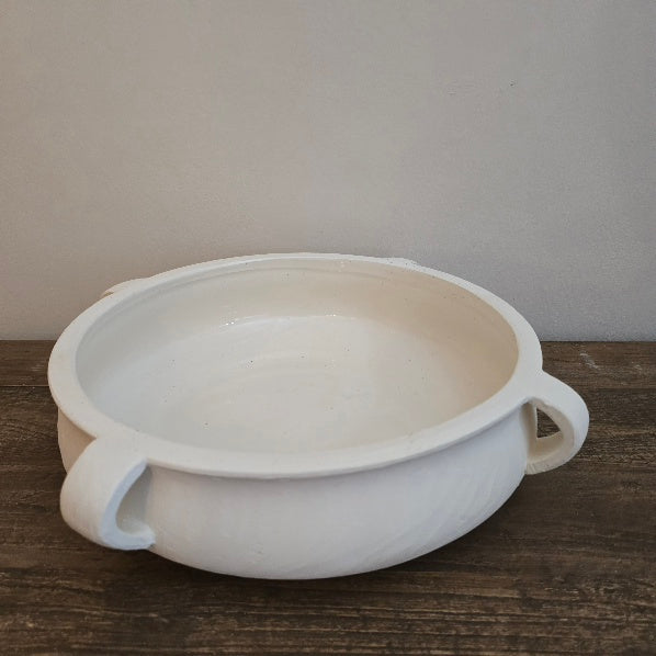 Glazed Ivory Decorative Pot 1