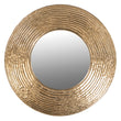 Gold Circle Mirror 108cm | Annie Mo's