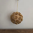 Gold Diamante Flower Bauble 1