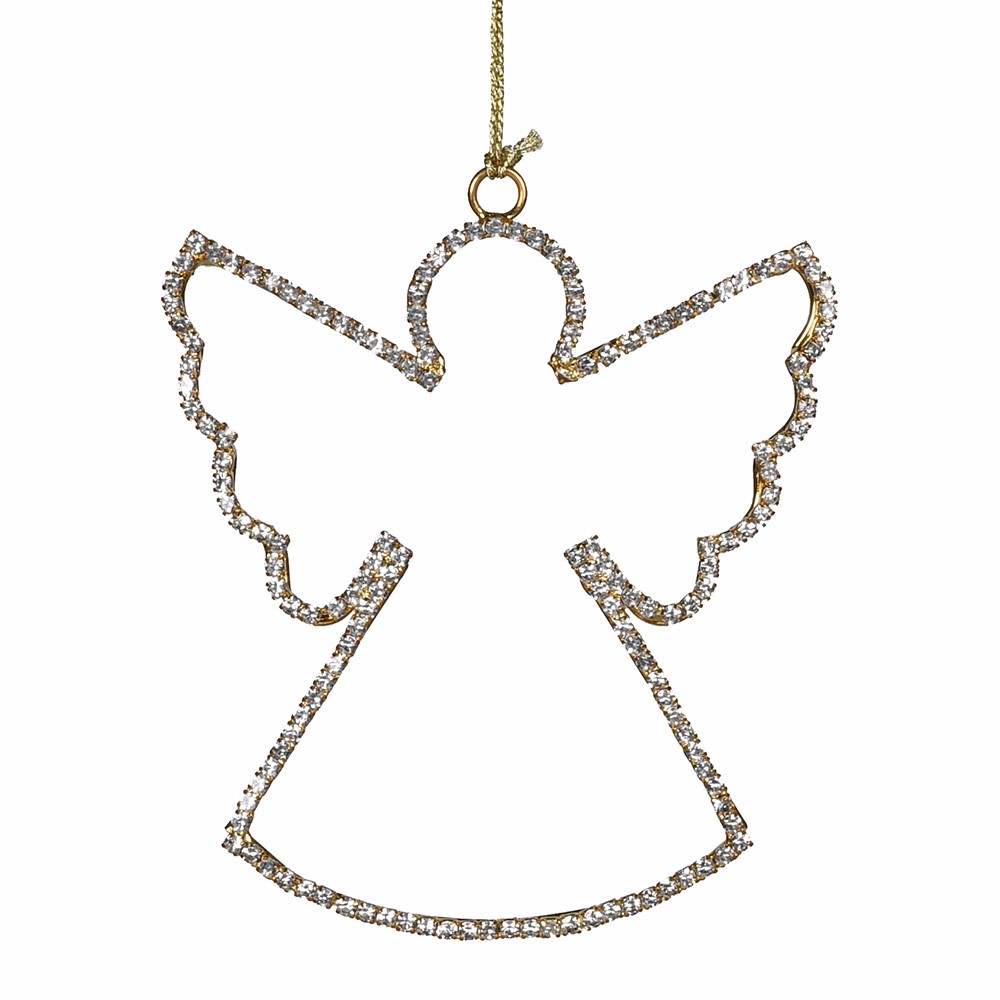 Golden Hanging Angel 10cm | Annie Mo's