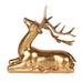 Golden Majestic Reindeer 20cm | Annie Mo's