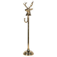 Golden Reindeer Wreath Holder 88cm | Annie Mo's