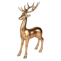 Golden Standing Reindeer 36cm | Annie Mo's