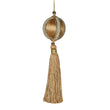 Golden Tassel Bauble 23cm | Annie Mo's