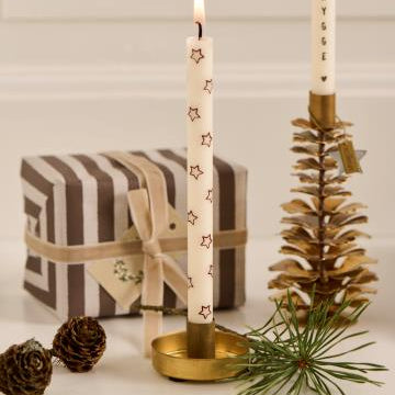 Golden Candle Holder for Taper Candles 5cm-2