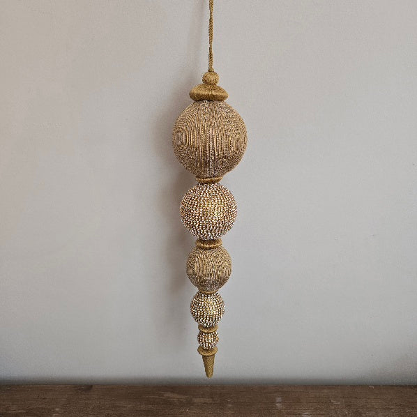 Golden Diamante Finial 1