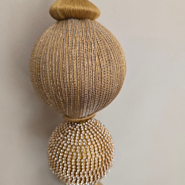 Golden Diamante Finial 3