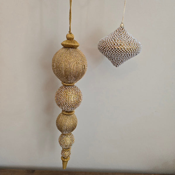 Golden Diamante Finial 4
