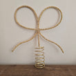 Golden Gem Bow Tree Topper 1