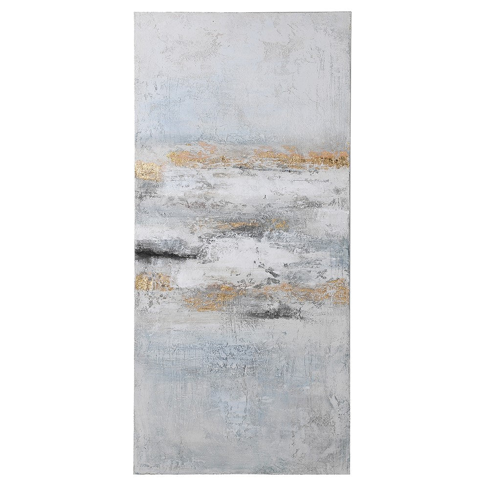 'Golden Mist' Hand Painted Canvas 150cm | Annie Mo's