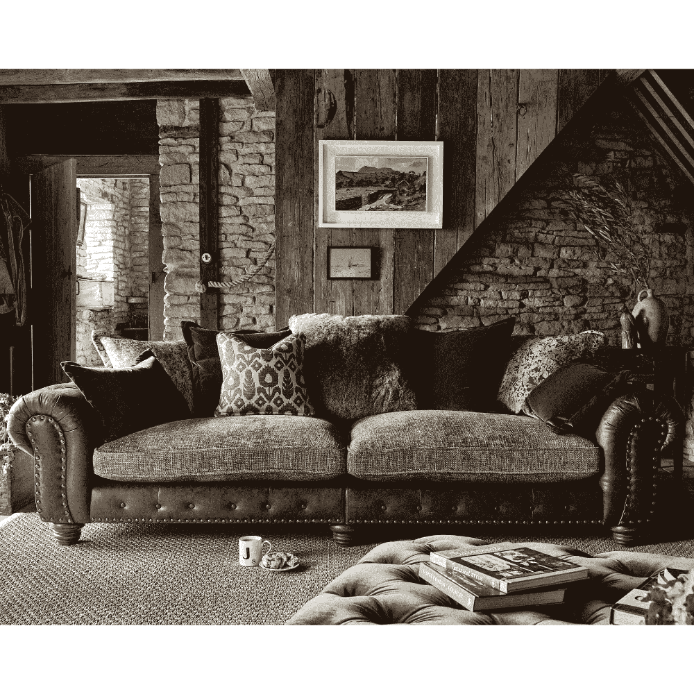 Wilson Grand Split Sofa Pillow Back Version-B