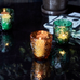 Amber Glass Holi Tealight Glass 10.5cm