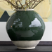 Green Glazed Vase 27cm