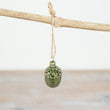 Green Pinecone Hanging Decoration 4.5cm | Annie Mo's