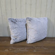 Grey Faux Fur Cushions 1