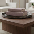 Grey Set of Two Book Boxes 33cm | Annie Mo's