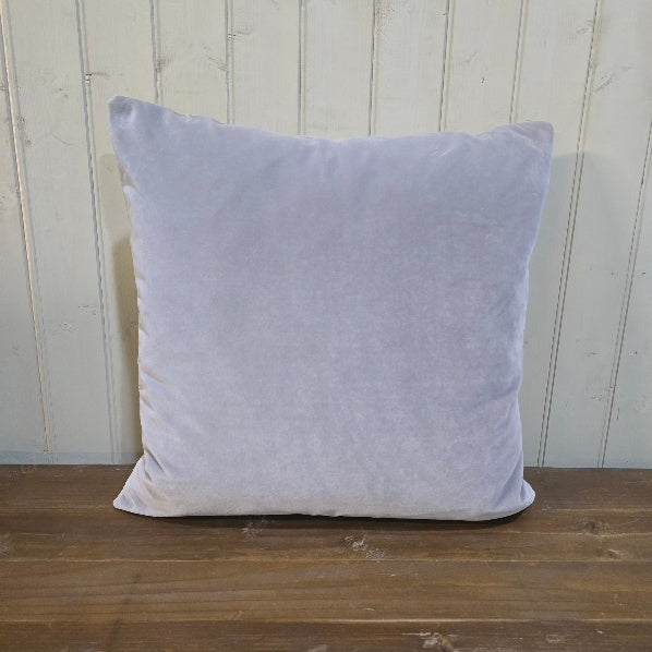 Grey Velvet Cushion 1