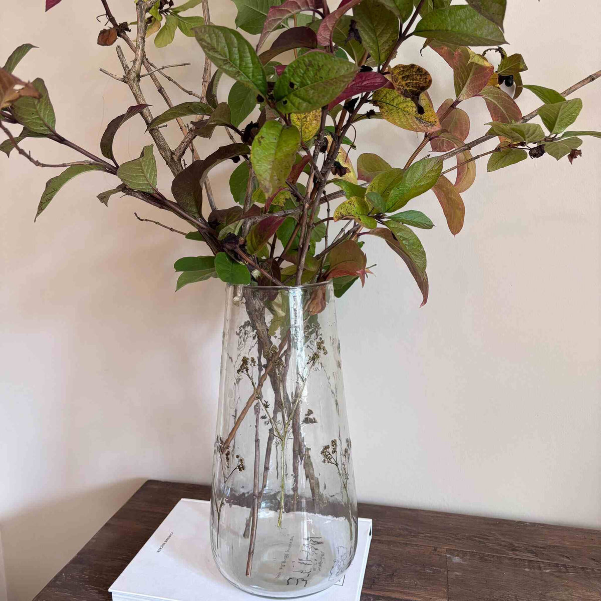Gypsophila Glass Vase 1