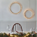 Halo Warm White LED Wreath 45cm | Annie Mo's