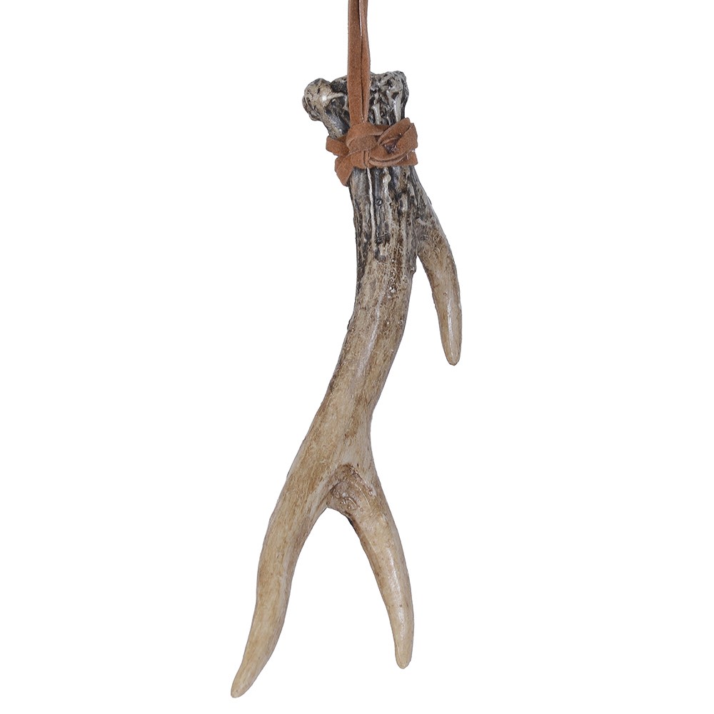 Hanging Faux Antler Decoration 13cm | Annie Mo's