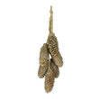 Hanging Golden Fir Cones 40cm | Annie Mo's