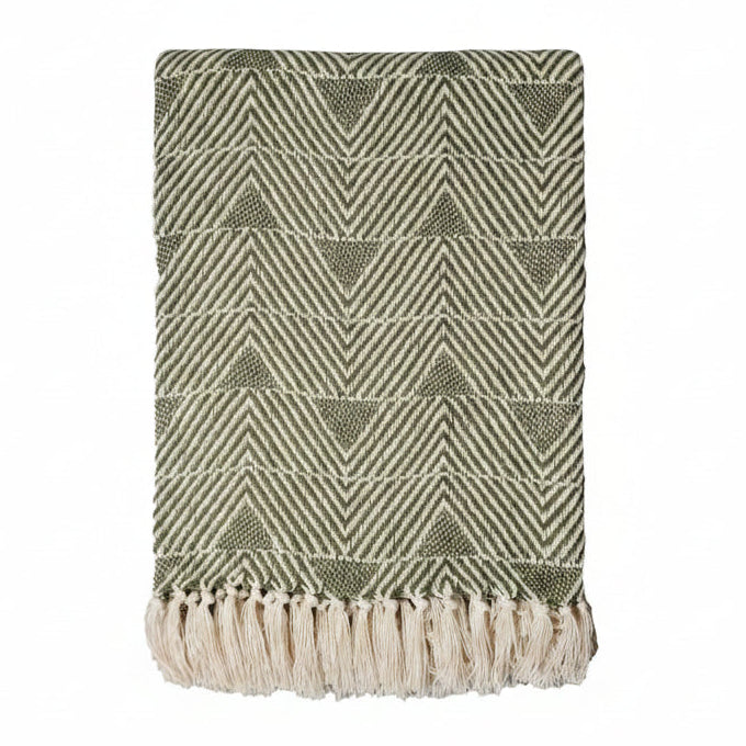 Haven Olive Throw 130 x 180cm | Annie Mo's