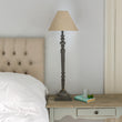 Helga Midi Lamp Antique Dark Grey With Shade 91cm | Annie Mo's