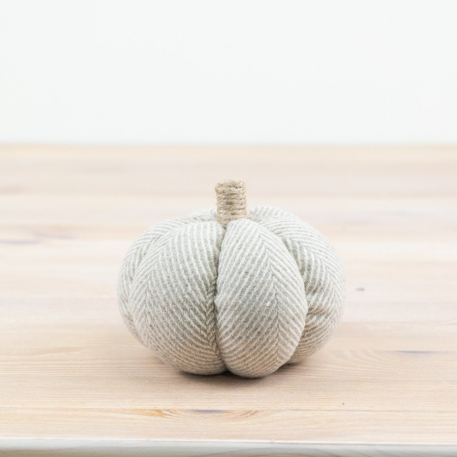 Herringbone Pumpkin 11cm | Annie Mo's