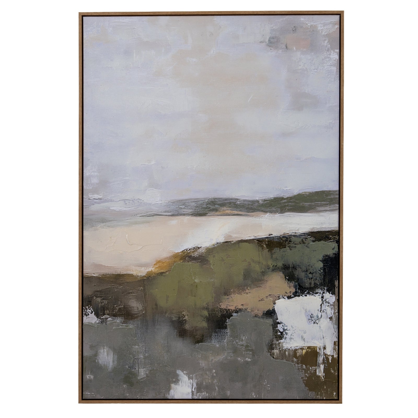 Hillside View Hand Painted Canvas in Frame 120cm | Annie Mo's