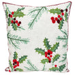 Holly Hedgerow Christmas Cushion