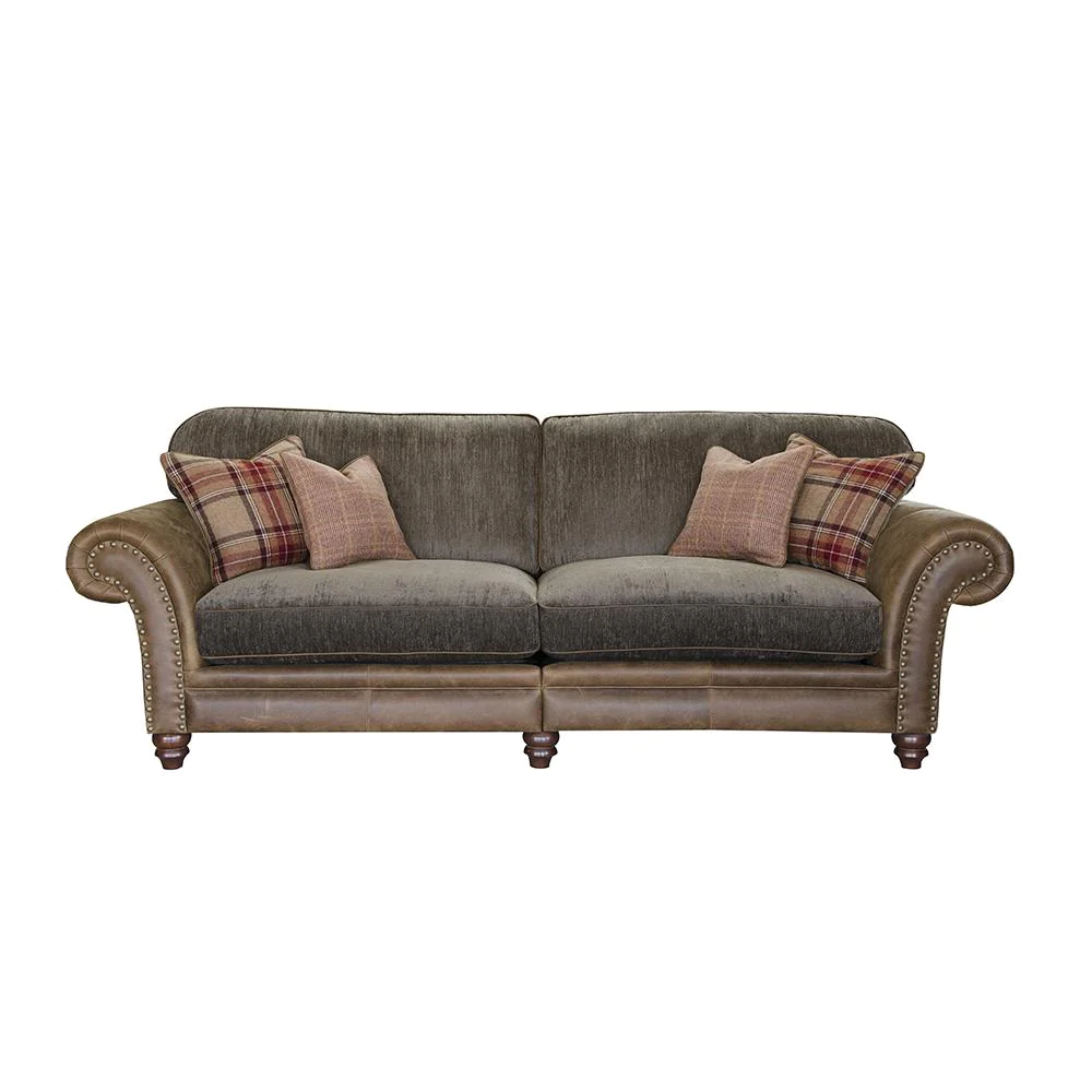 Hudson 4 Seat Sofa | Standard Back Cushions | Option 2 | Annie Mo's