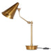 Task Table Lamp - Antique Brass 66cm