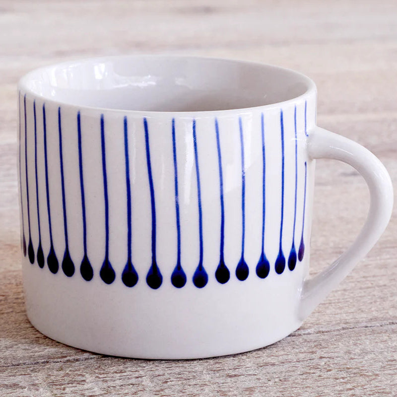Iba Mug - Indigo - Small (Set of 2)