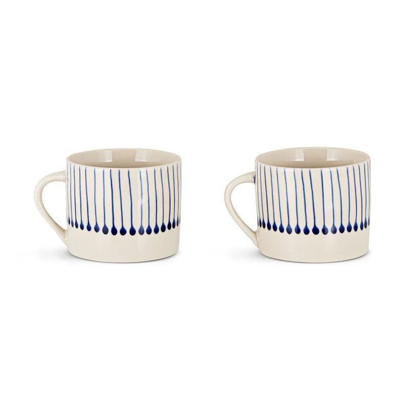Iba Mug - Indigo - Small (Set of 2)