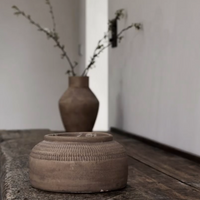 Oulu Terracotta Bowl - Antiqued 23.5cm