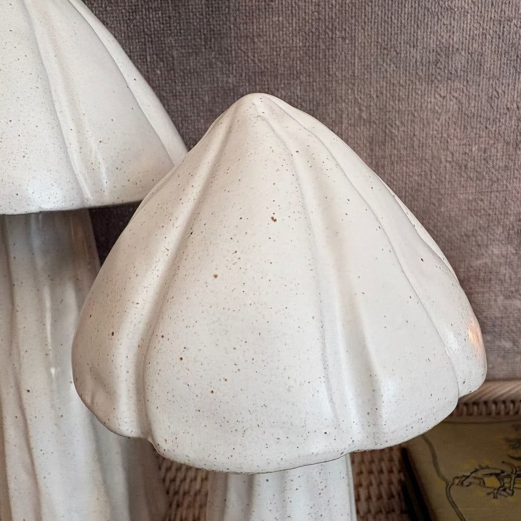 Speckle White Mushroom - Size Choice-B
