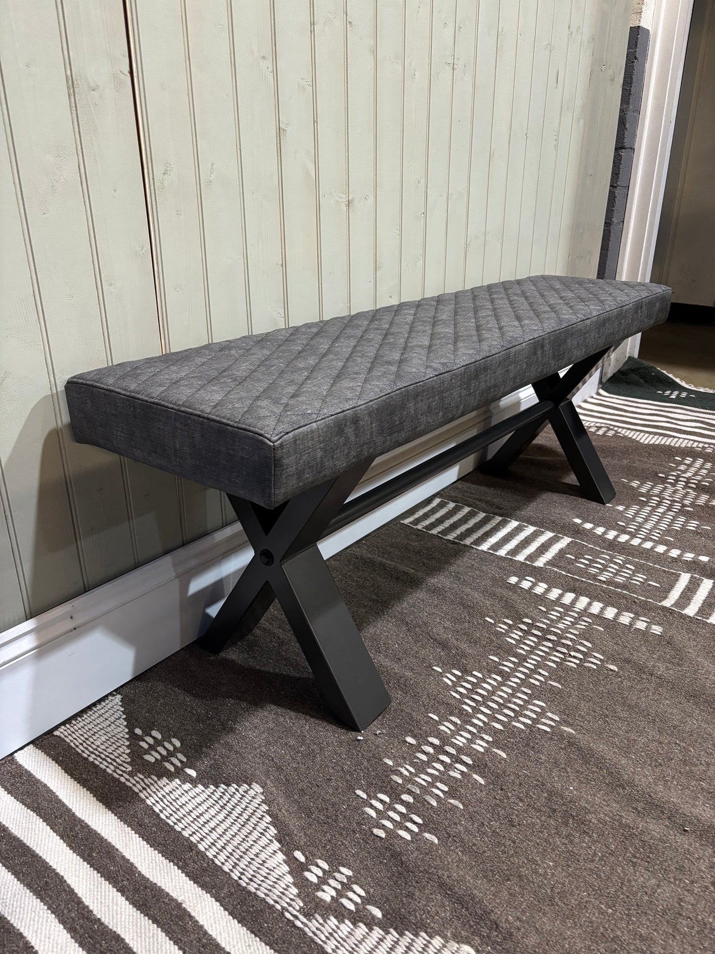 Fusion Small Upholstered Bench - CLEARANCE