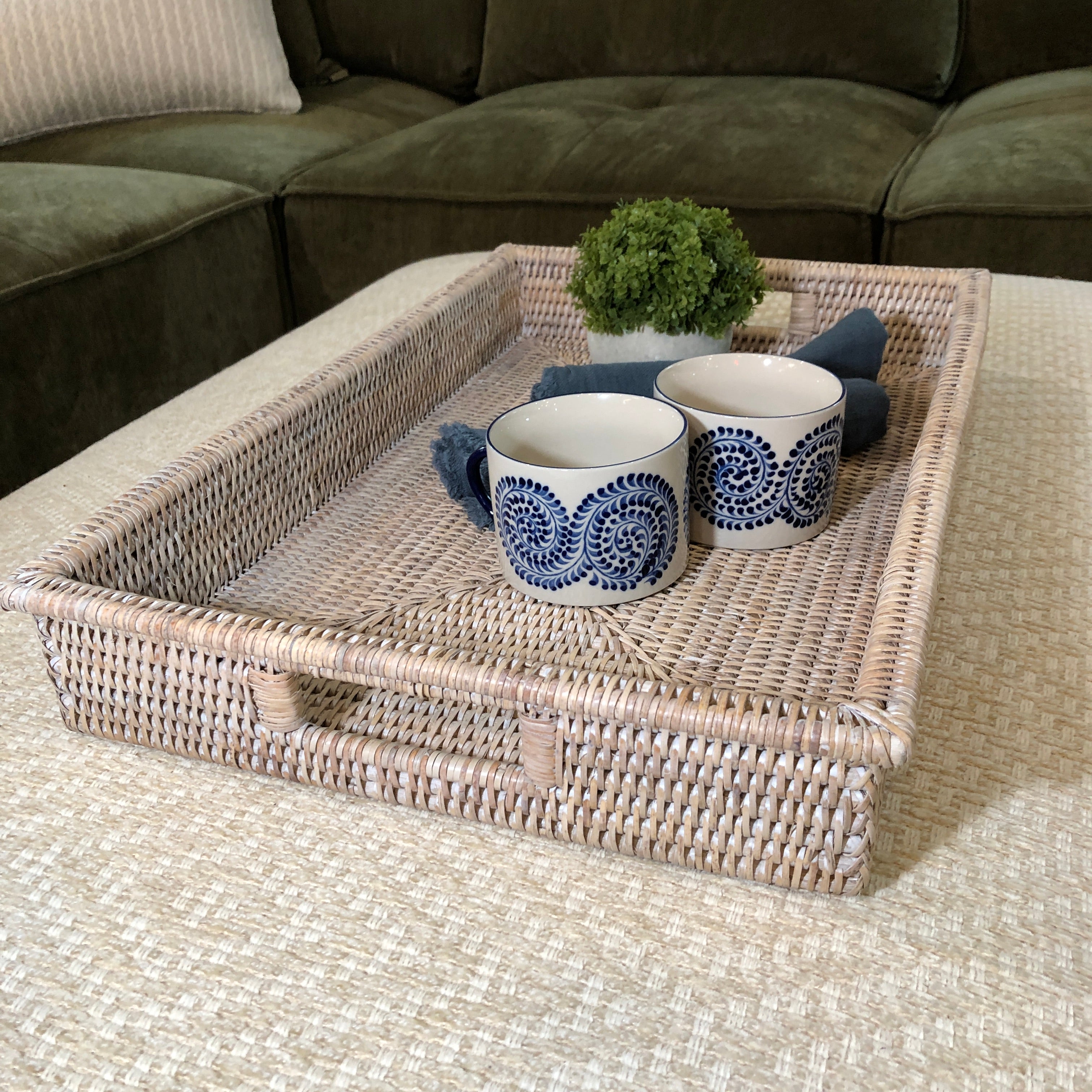 Artisan Weave Trays - Size Choice