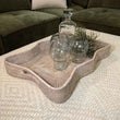 Artisan Weave Rattan Scallop Trays- Size Choice