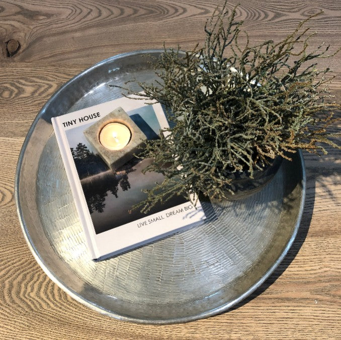 Antique Silver Tray 38cm