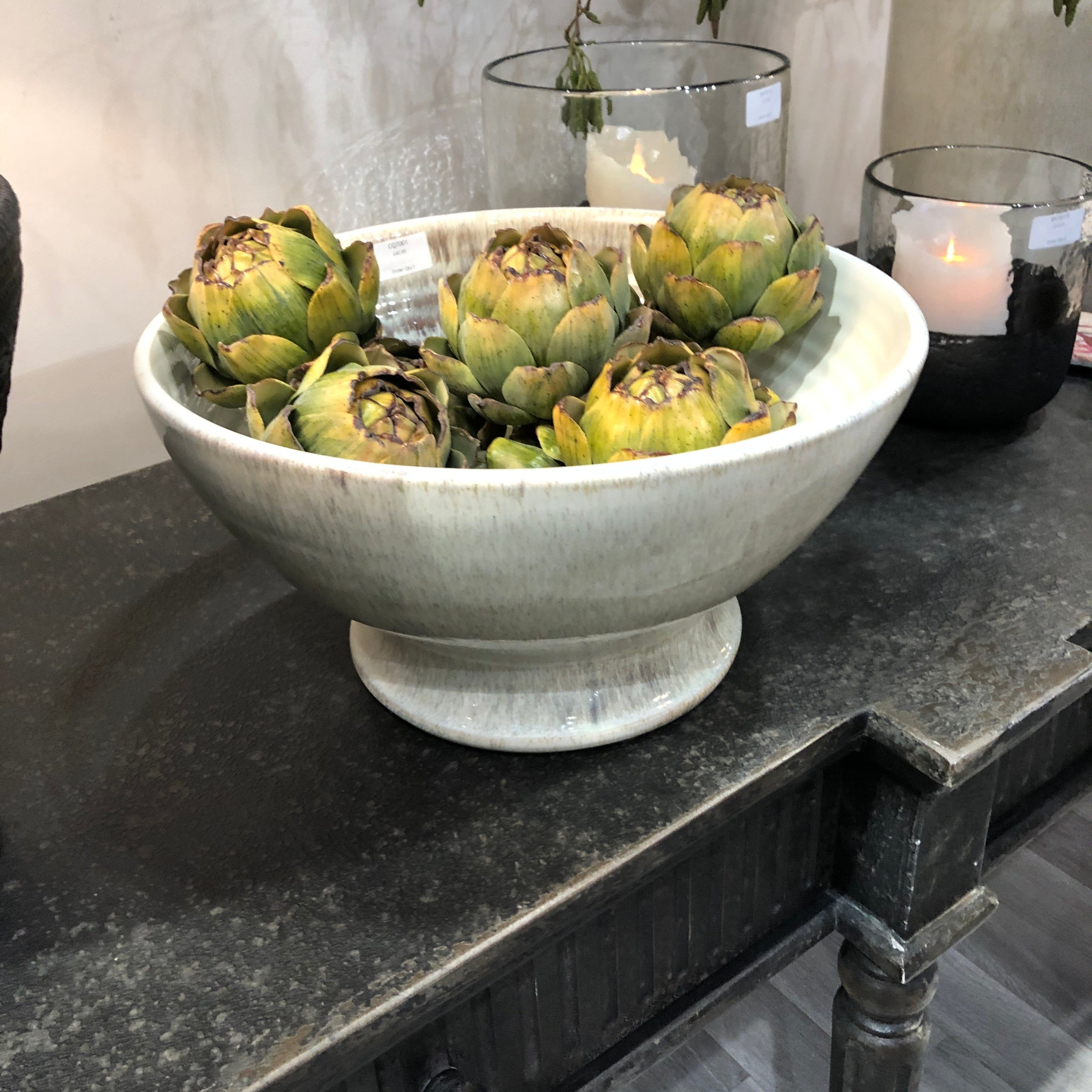 Blythdale Footed Bowl 37cm | Annie Mo's