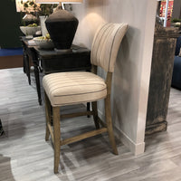 Striped Bar Stool