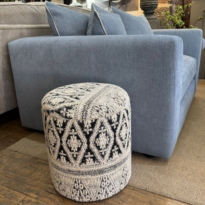 Patterned Occasional Storage Stool 45cm | Annie Mo's