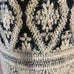 Patterned Occasional Storage Stool 45cm