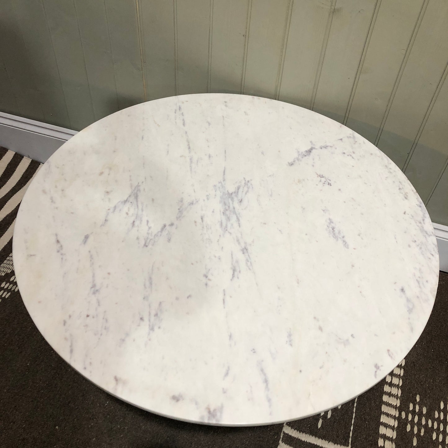 Luna Marble Coffee Table 80cm Diameter - CLEARANCE