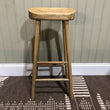 Weathered Farmhouse Stool - CLEARANCE | Annie Mo's