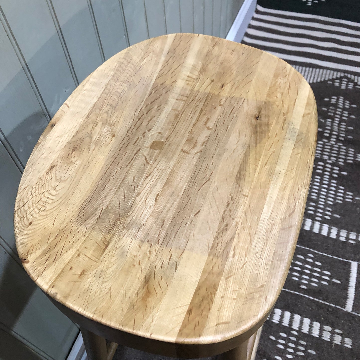 Weathered Farmhouse Stool - CLEARANCE