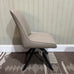 Chloe Dining Chair - Taupe Leather - CLEARANCE